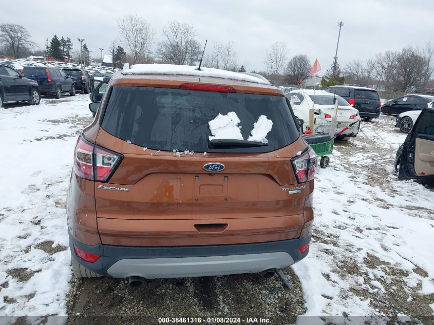 2017 FORD ESCAPE TITANIUM - 1FMCU9J95HUB99758