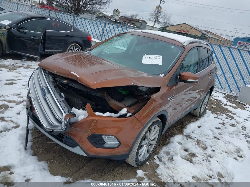 2017 FORD ESCAPE TITANIUM - 1FMCU9J95HUB99758