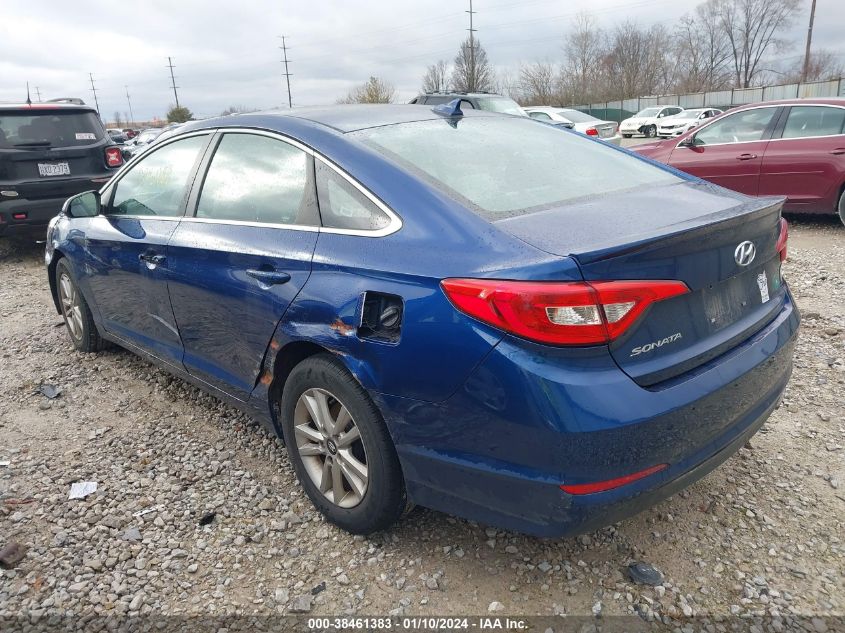 2016 HYUNDAI SONATA SE - 5NPE24AF6GH262807