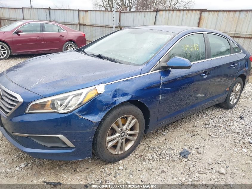 2016 HYUNDAI SONATA SE - 5NPE24AF6GH262807