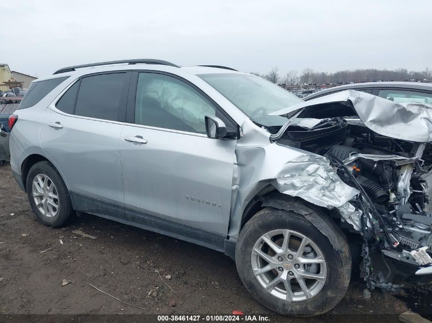 2022 CHEVROLET EQUINOX AWD LT - 3GNAXUEV4NL220562