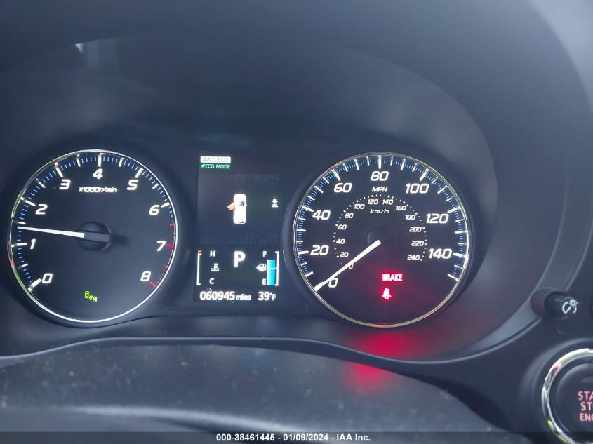 2019 MITSUBISHI OUTLANDER SE/SEL/LE - JA4AZ3A35KZ017907