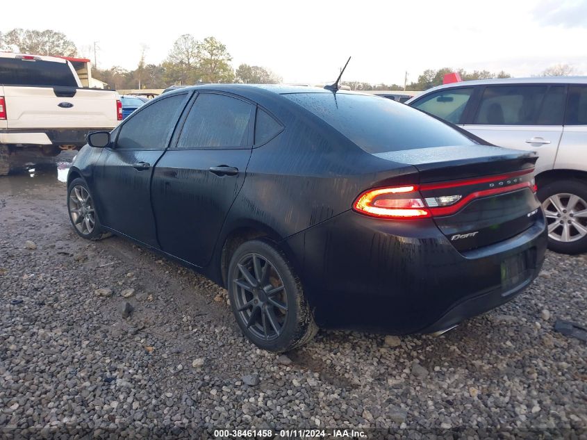 2015 DODGE DART SXT - 1C3CDFBB1FD237878