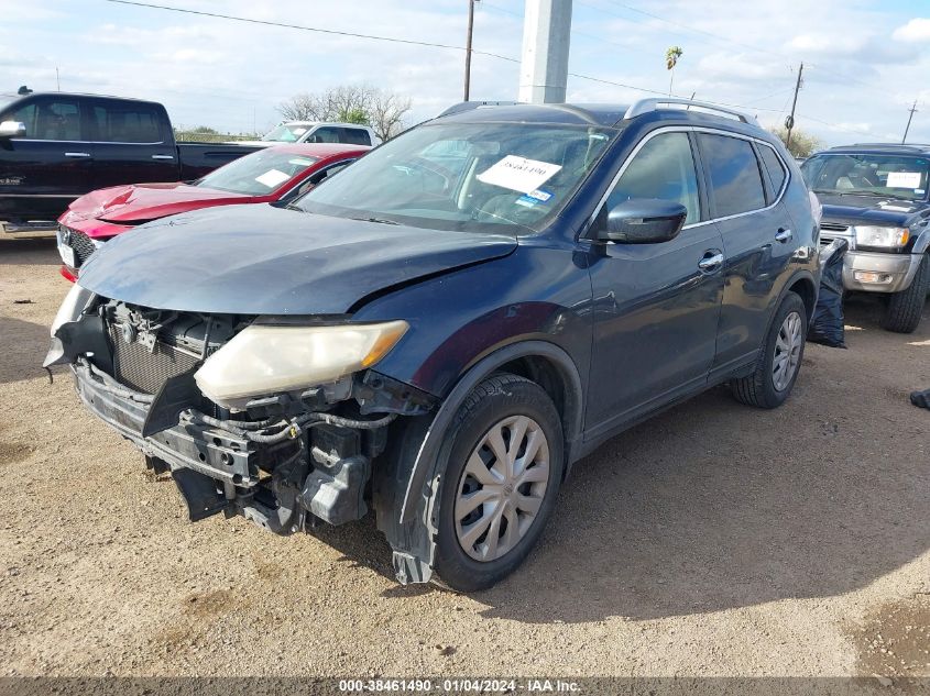 2016 NISSAN ROGUE S - KNMAT2MT4GP651922