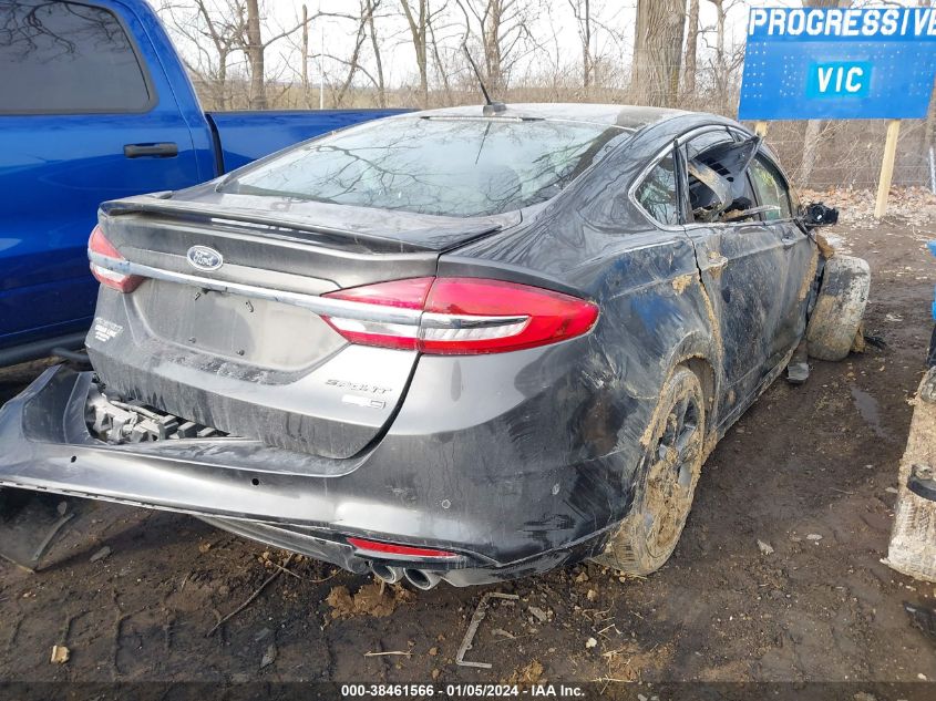 2017 FORD FUSION SPORT - 3FA6P0VP1HR403434