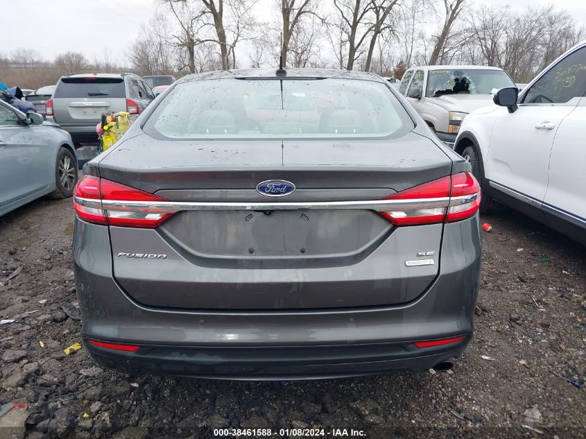 2017 FORD FUSION SE - 3FA6P0HD6HR334001