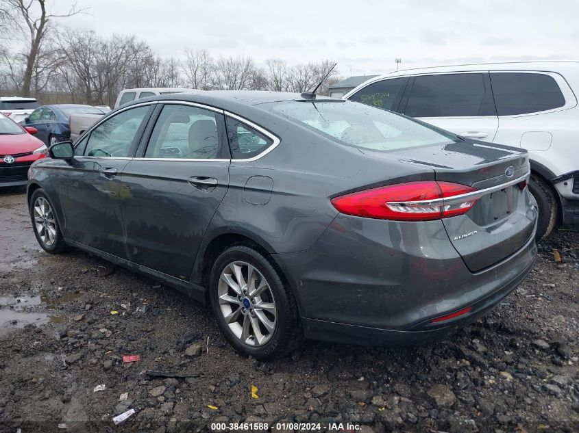 2017 FORD FUSION SE - 3FA6P0HD6HR334001