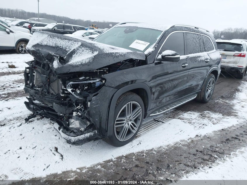 VIN 4JGFF5KE9NA761069 2022 MERCEDES-BENZ GLS 450 4MATIC