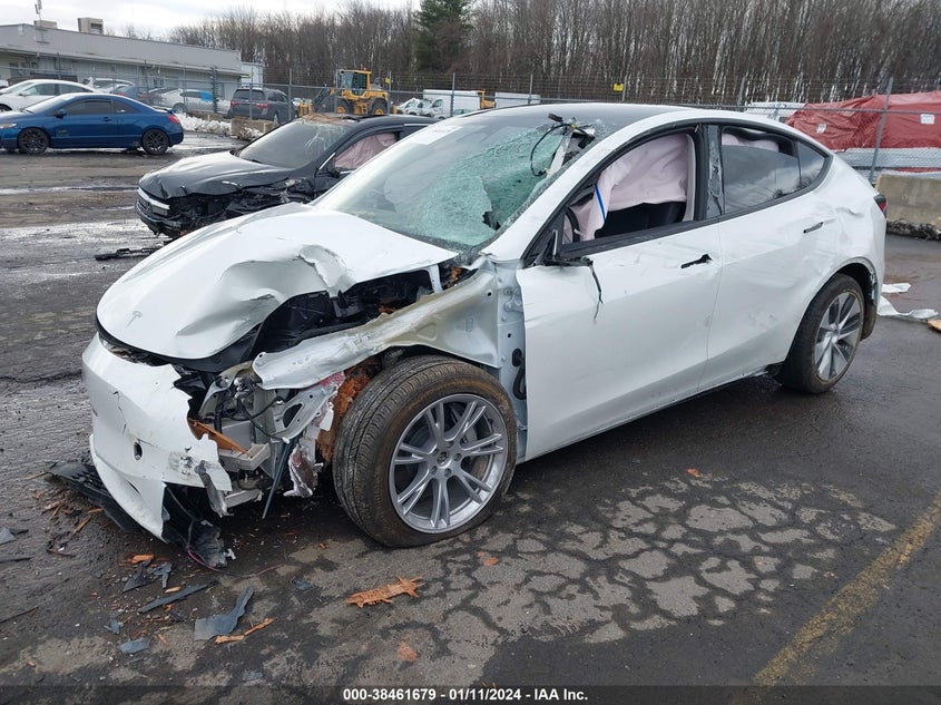 VIN 7SAYGDEE5PF766931 2023 TESLA MODEL Y