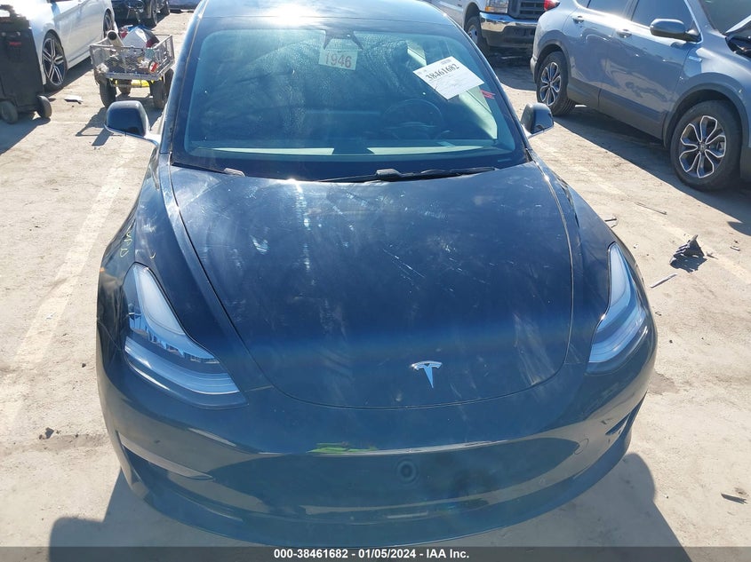 VIN 5YJ3E1EB8KF481344 2019 TESLA MODEL 3