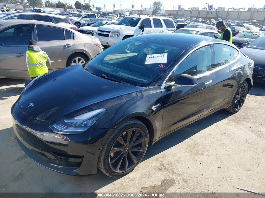 VIN 5YJ3E1EB8KF481344 2019 TESLA MODEL 3