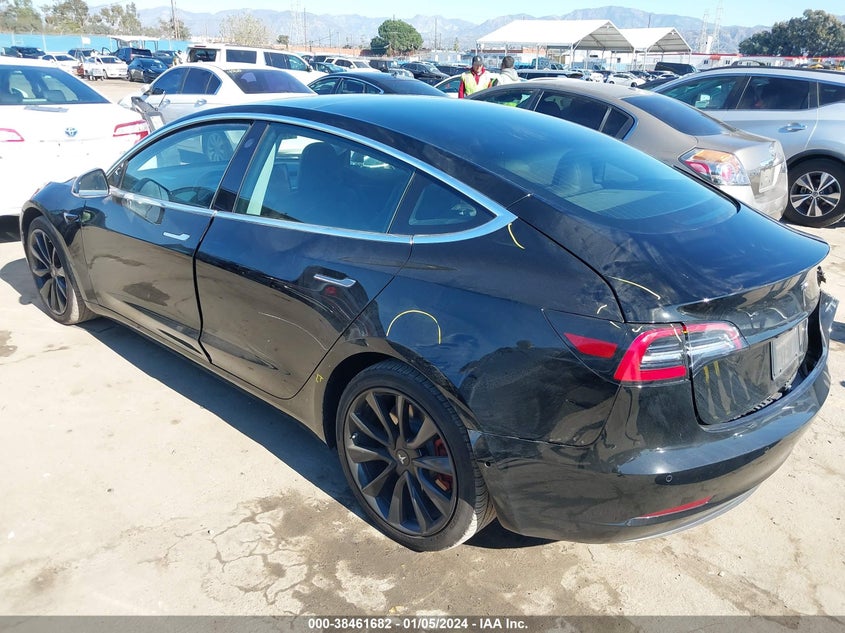 VIN 5YJ3E1EB8KF481344 2019 TESLA MODEL 3