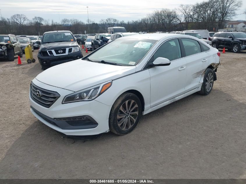 2015 HYUNDAI SONATA SPORT - 5NPE34AF2FH224292