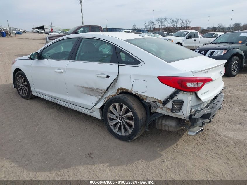 2015 HYUNDAI SONATA SPORT - 5NPE34AF2FH224292