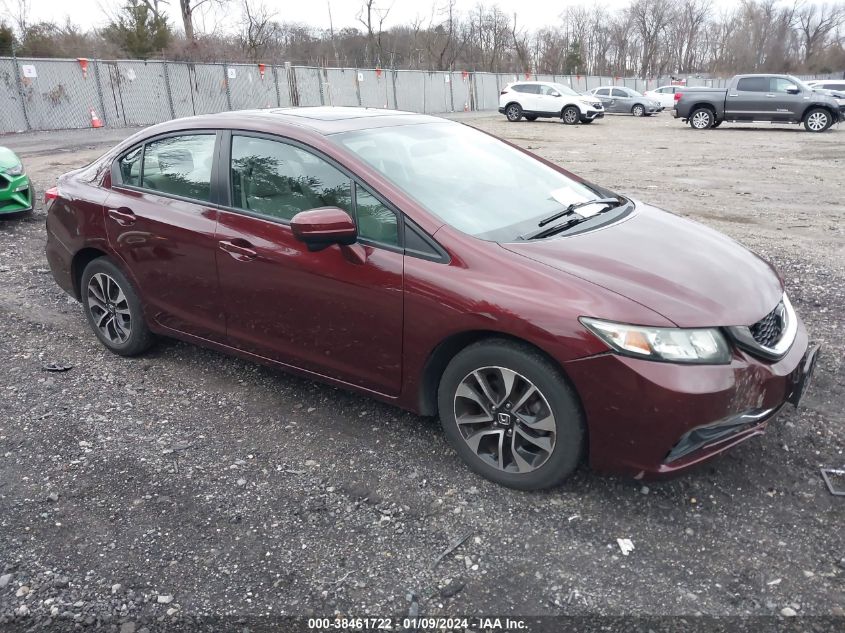 2015 HONDA CIVIC EX - 19XFB2F85FE214396