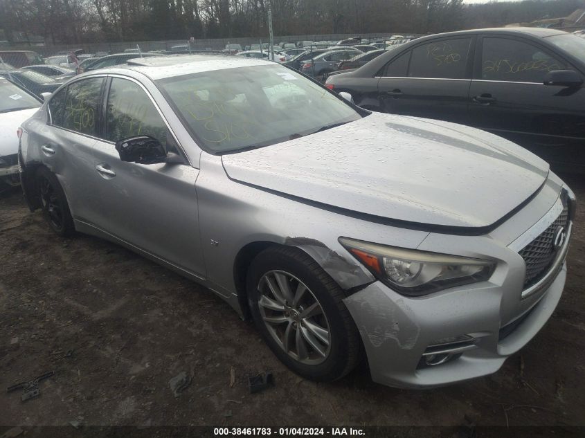 2014 INFINITI Q50 PREMIUM - JN1BV7ARXEM697227