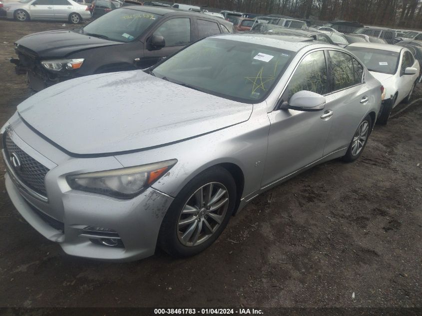 2014 INFINITI Q50 PREMIUM - JN1BV7ARXEM697227