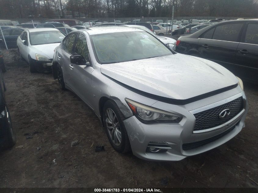 2014 INFINITI Q50 PREMIUM - JN1BV7ARXEM697227