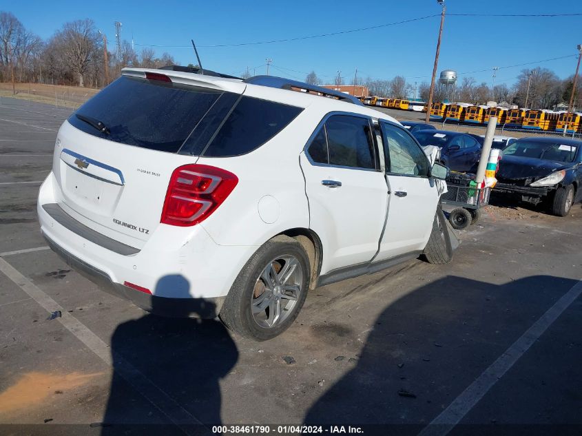 2016 CHEVROLET EQUINOX LTZ - 2GNALDEK7G1122227