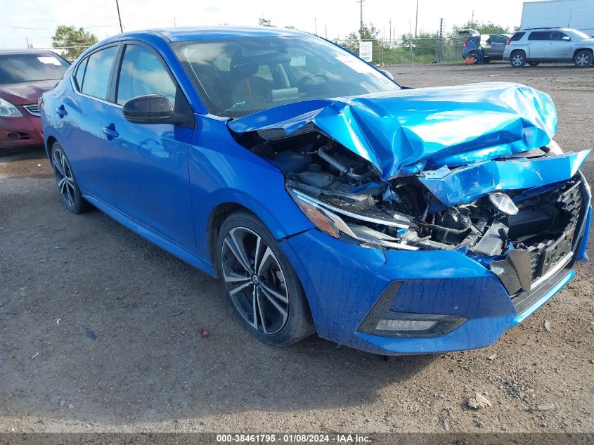 2021 NISSAN SENTRA SR - 3N1AB8DV0MY218134