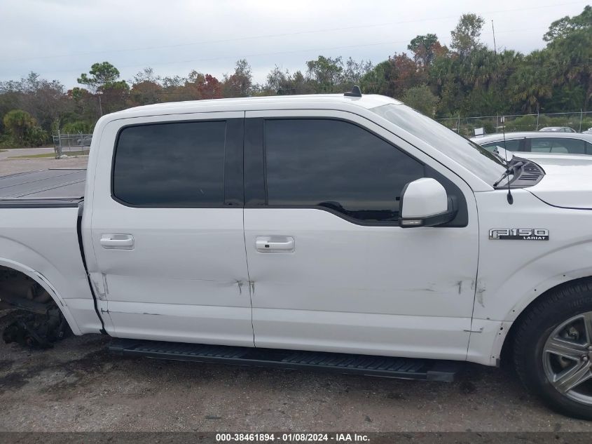 2019 FORD F-150 SUPERCREW - 1FTEW1C55KFA21167