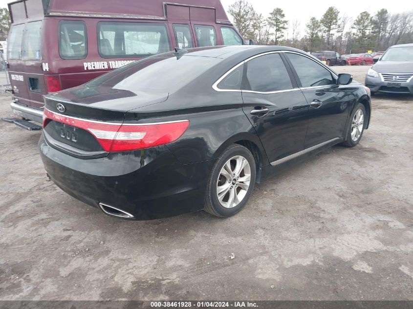 2013 HYUNDAI AZERA KMHFH4JG3DA243769