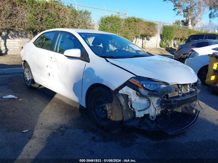 2018 TOYOTA COROLLA LE - 2T1BURHE9JC052073