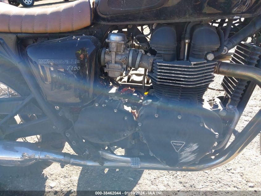 2012 TRIUMPH MOTORCYCLE BONNEVILLE T100 SMT910K10CT529821