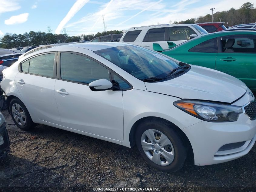 2015 KIA FORTE LX - KNAFX4A62F5326844