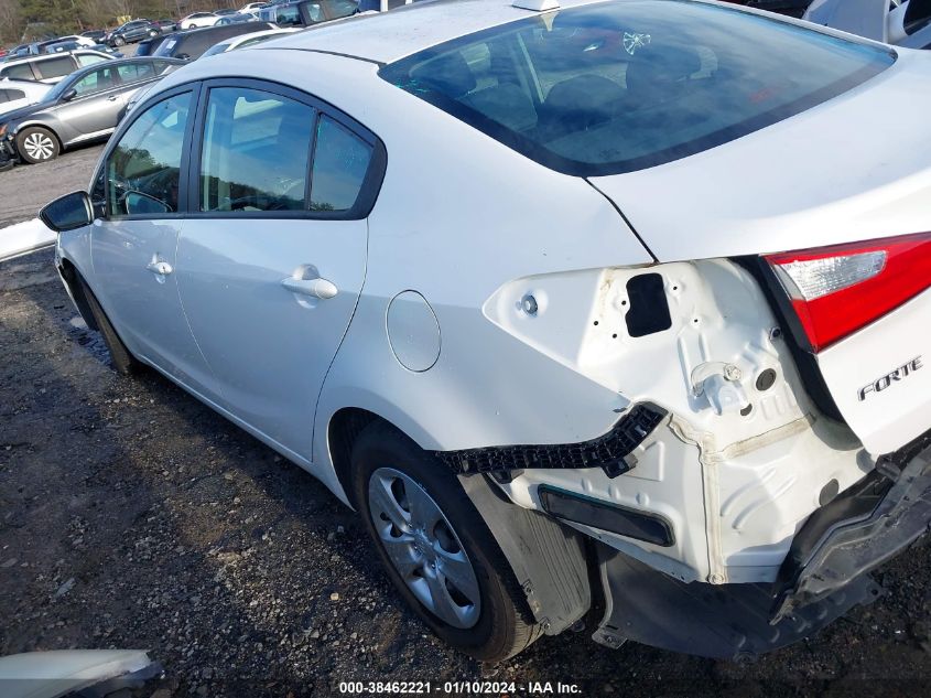 2015 KIA FORTE LX - KNAFX4A62F5326844