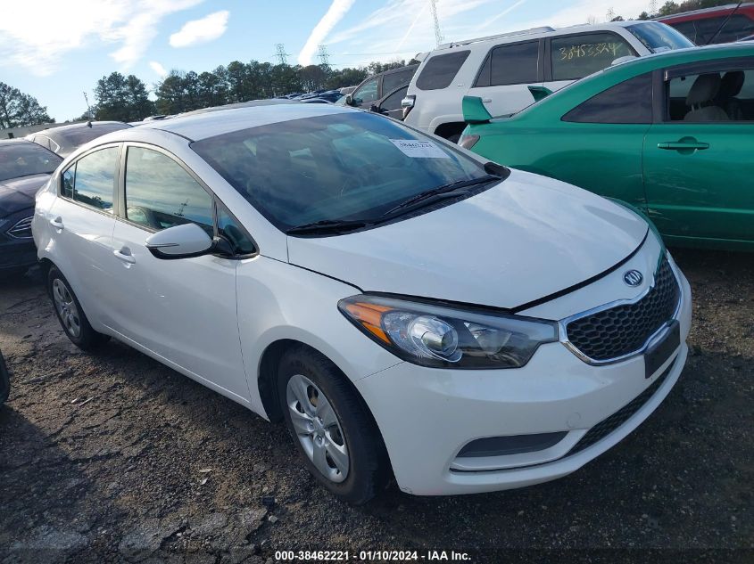 2015 KIA FORTE LX - KNAFX4A62F5326844