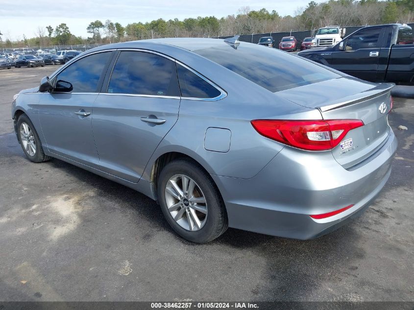 2016 HYUNDAI SONATA SE - 5NPE24AFXGH346192