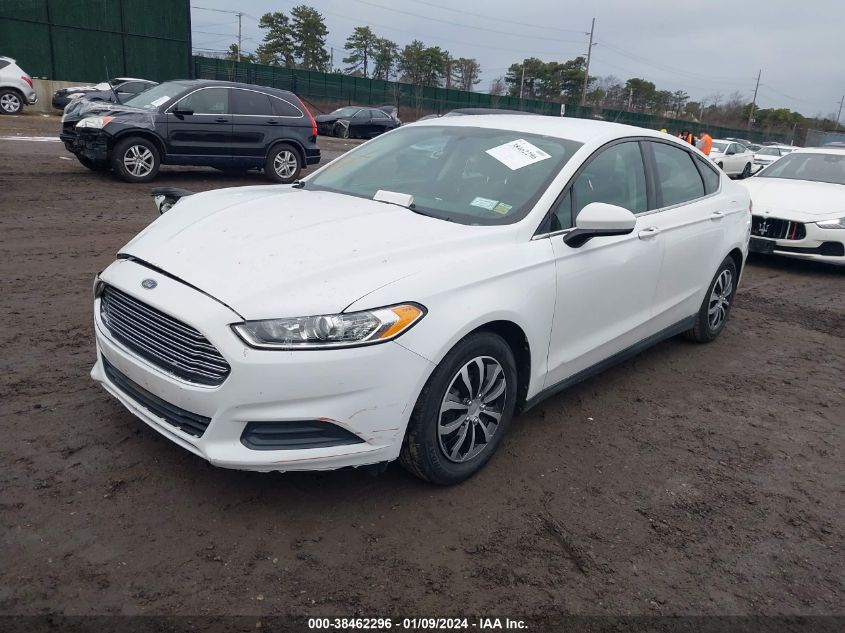 2013 FORD FUSION S - 3FA6P0G76DR111110