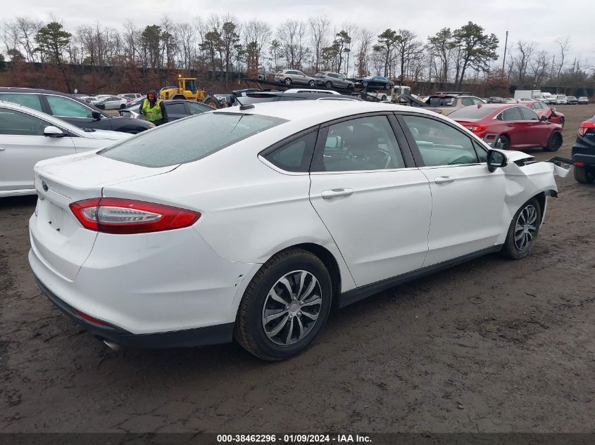 2013 FORD FUSION S - 3FA6P0G76DR111110