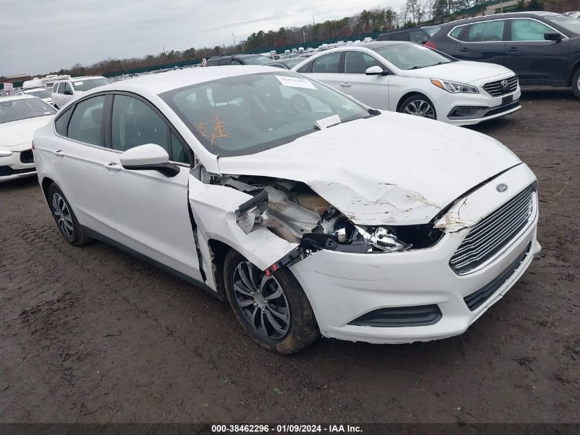 2013 FORD FUSION S - 3FA6P0G76DR111110