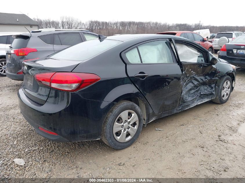 2017 KIA FORTE LX - 3KPFK4A77HE013922