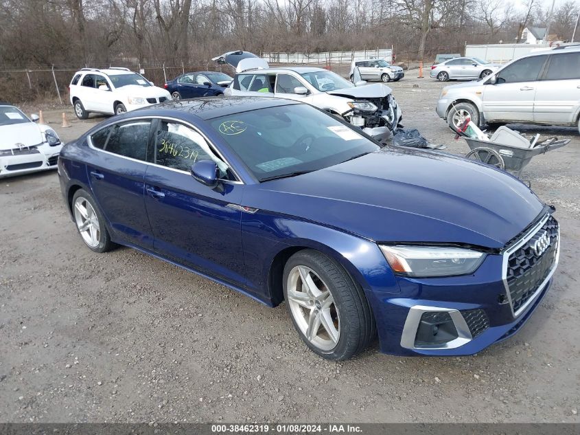 2021 AUDI A5 SPORTBACK PREMIUM PLUS 45 TFSI QUATTRO S TRONIC - WAUFACF59MA015430