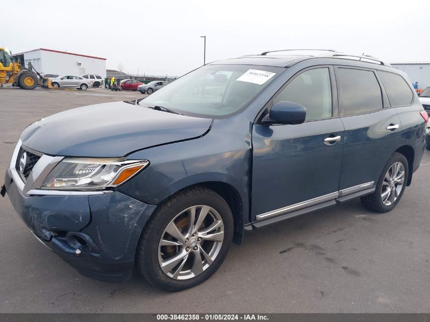 2014 NISSAN PATHFINDER PLATINUM/S/SL/SV - 5N1AR2MM3EC670100