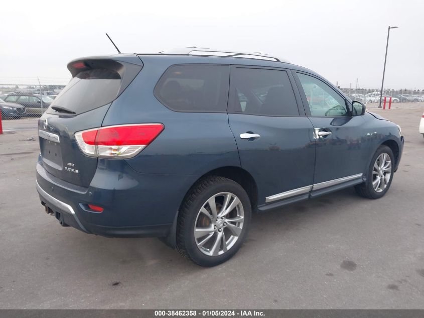 2014 NISSAN PATHFINDER PLATINUM/S/SL/SV - 5N1AR2MM3EC670100
