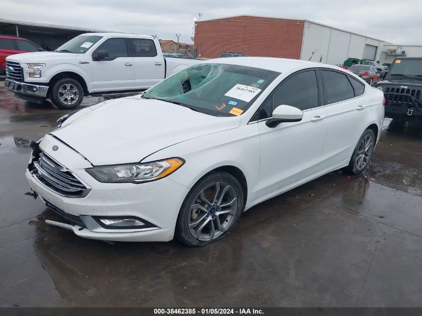 2017 FORD FUSION SE - 3FA6P0H74HR412995