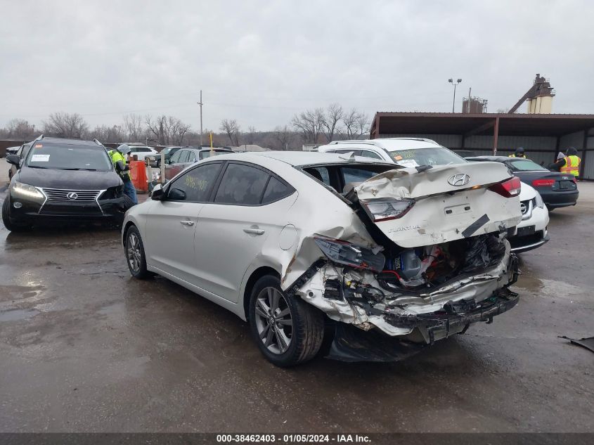 2017 HYUNDAI ELANTRA SE - 5NPD84LF4HH017030