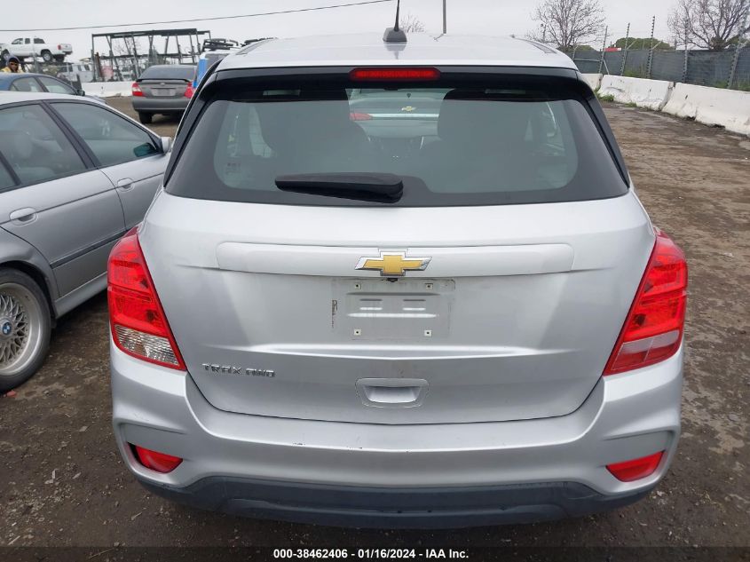 2017 CHEVROLET TRAX LS - KL7CJNSB5HB051674