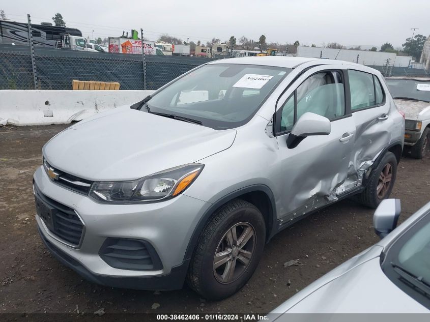 2017 CHEVROLET TRAX LS - KL7CJNSB5HB051674
