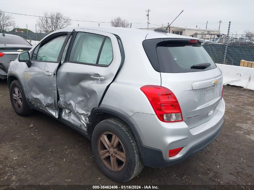2017 CHEVROLET TRAX LS - KL7CJNSB5HB051674
