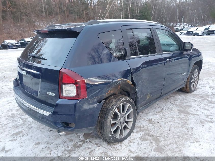 2017 JEEP COMPASS HIGH ALTITUDE 4X4 - 1C4NJDEB7HD177959
