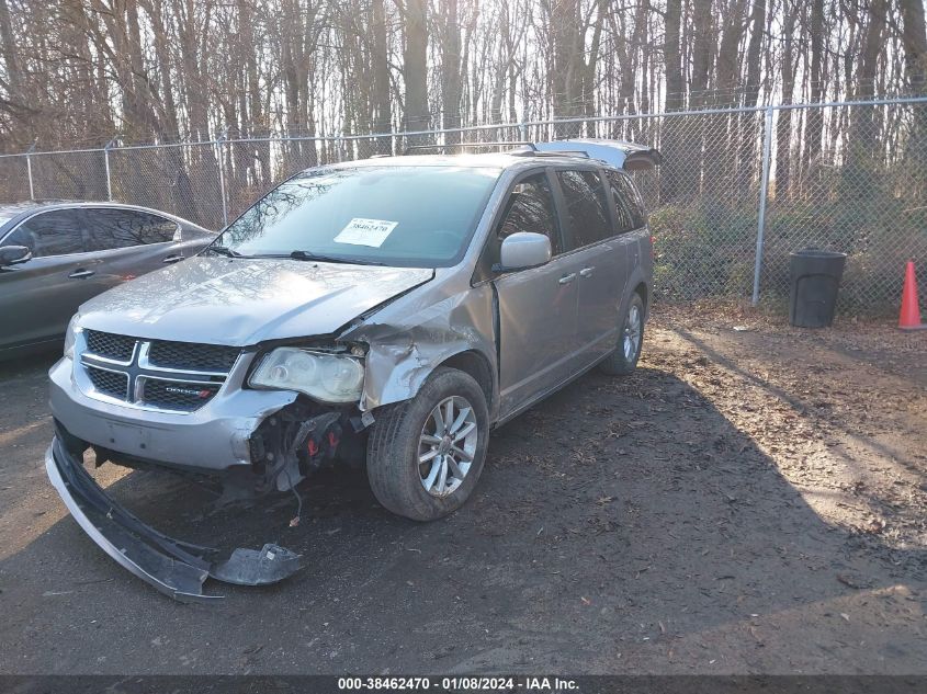 VIN 2C4RDGCG8JR302334 2018 DODGE GRAND CARAVAN SXT