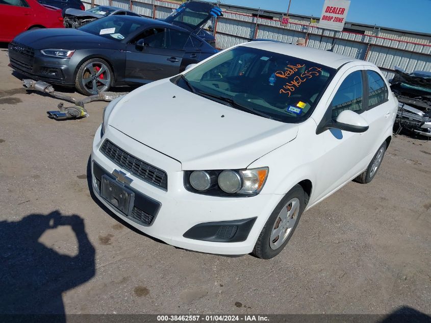 2014 CHEVROLET SONIC LS AUTO - 1G1JA5SH3E4223563