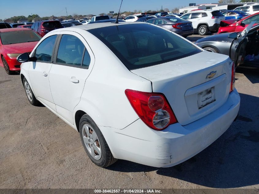 2014 CHEVROLET SONIC LS AUTO - 1G1JA5SH3E4223563