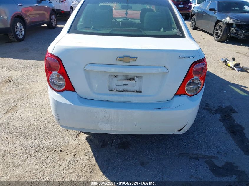 2014 CHEVROLET SONIC LS AUTO - 1G1JA5SH3E4223563