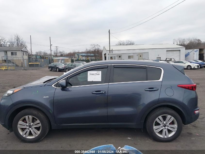 2019 KIA SPORTAGE LX - KNDPMCAC6K7502986